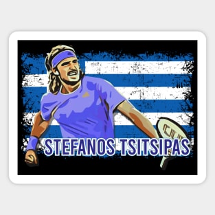 Stefanos Tsitsipas Tennis Player of Greece Magnet